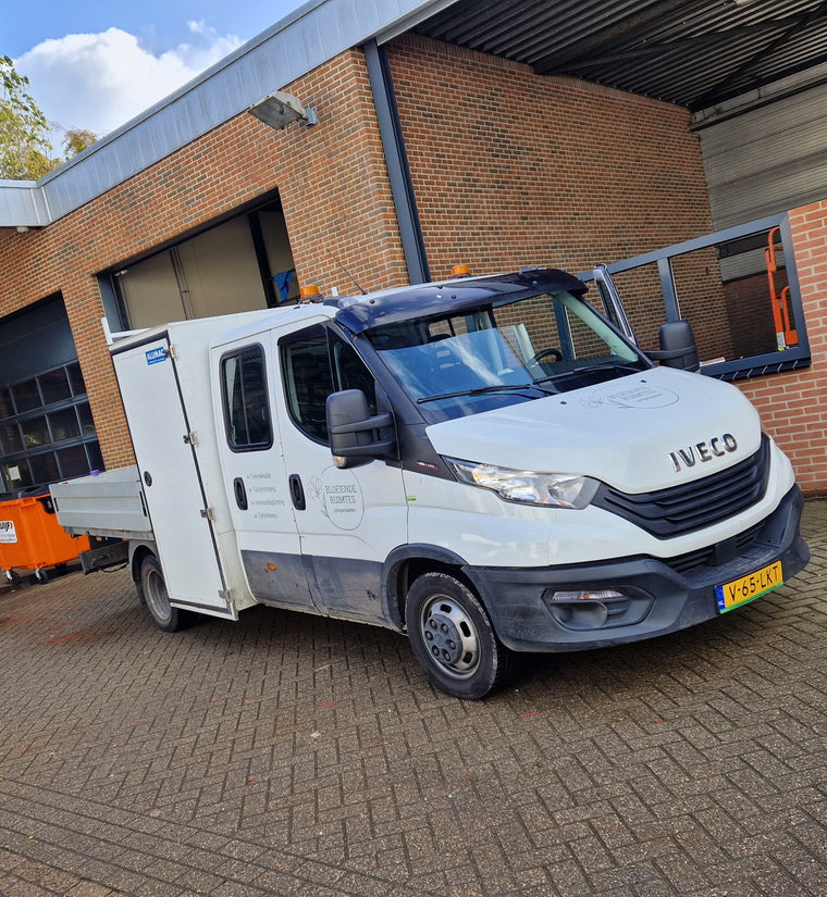 Bloeiende Ruimtes — voertuigbelettering — Voertuigbelettering & wrapping