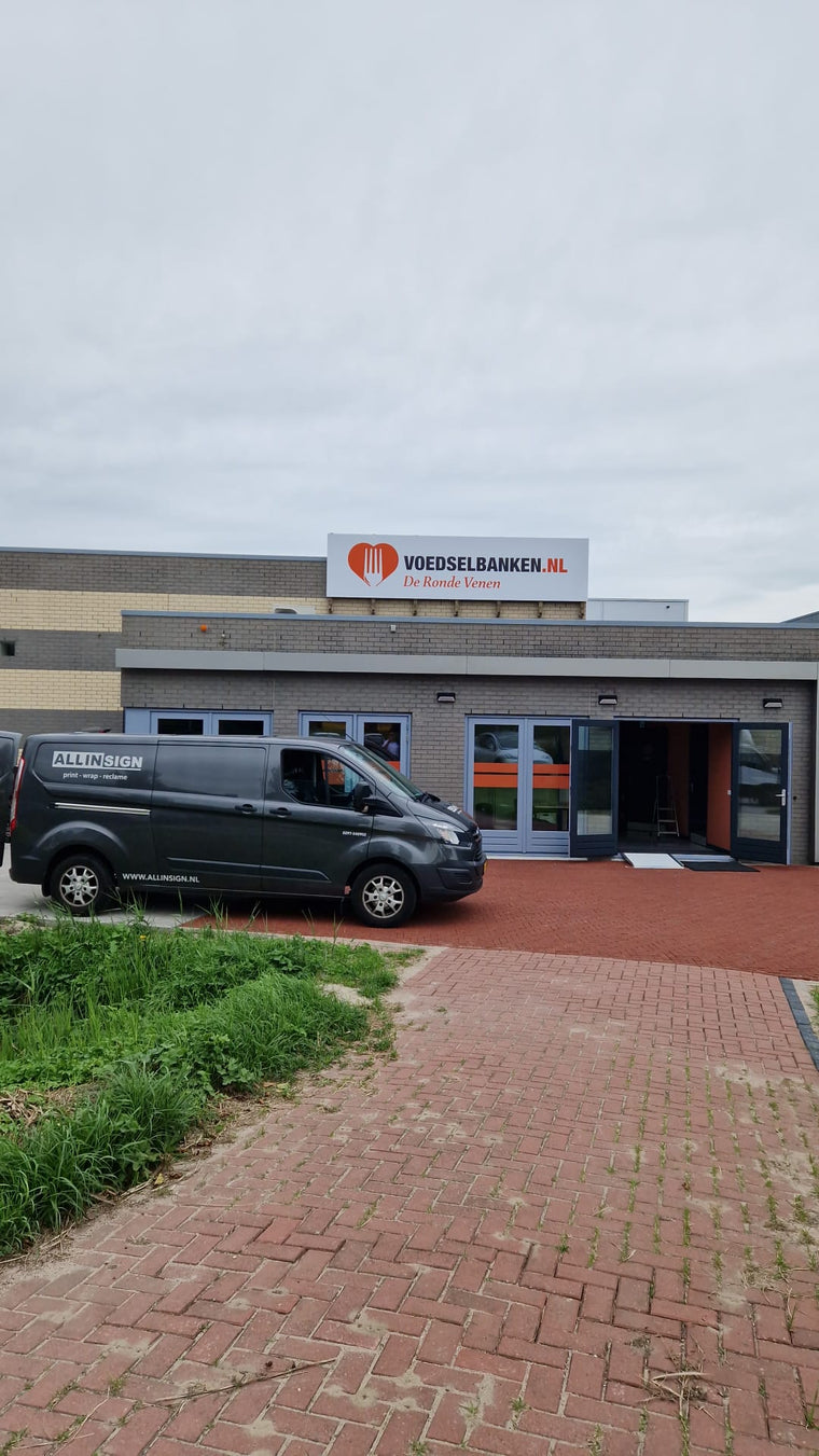 Voedselbank De Ronde Venen — Gevelreclame & raamfolie