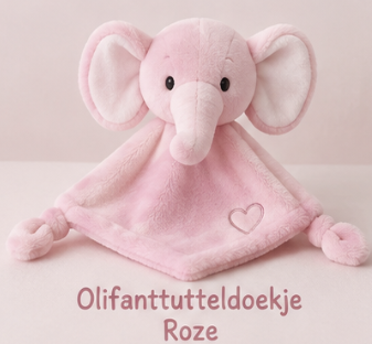 Tutteldoekje olifant met eigen opdruk (demo)